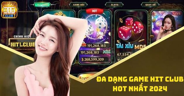 Kho game phong phú với nhiều game chơi Hot hit